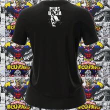 Playera Unisex con Estampado de Allmight plus ultra | Diseño Urbano y Comodo | Streetwear, Festivales y Uso Diario | Algodón Peinado y Corte Holgado  | Ideal para Outfits Casuales, Fiestas o Regalos | Hombre y mujer - Negro - Ver 5