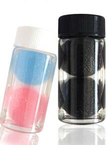 2瓶镊子清洁睫毛延长工具30ml镊子清洁海绵球无残留增加摩擦液体胶水去除剂清洁工具 - 彩色 - 查看 8