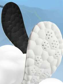 1 Pair Of Soft Sole Insoles That Don't Tire Your Feet, Suitable For Sports. These Anti-Odor, Moisture-Wicking Insoles Provide A Plush, Comfortable Feel, Perfect For Long Periods Of Standing, Shoes Accessories For Women Men