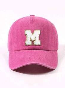 1 st. Kinderen' 26 Letters Baseball Cap Truck Driver Hat, Modieuze Casual Cap Voor Meisjes Terug Naar School Dagelijkse Kleding