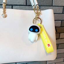 Disney Accessoires porte-clés poupée en silicone de style Kawaii avec thème  Animation & EVE, porte-clés de sac, cadeaux pour la Saint-Valentin, anniversaire, vacances