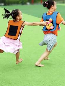 家庭趣味粘球游戏套装 - 耐用尼龙，多种颜色可选，户外团体游戏，服装