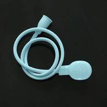 1个多功能水龙头延长淋浴喷头，长51.57英寸，易于使用的洗发适配器，沐浴淋浴喷头，简易快接宠物洗澡喷头 - 彩色 - 查看 13