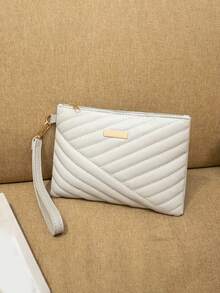 女士时尚手拿包，时尚百搭手腕包 - 女士 - 休闲和派对场合的完美之选 - 时尚达人的理想礼物 - 查看 6