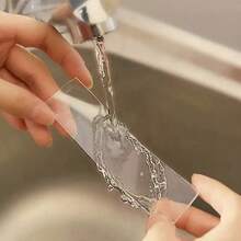 1pc Double-Sided Transparent Nano Tape, Reusable Removable Adhesive Tape For Home And Office - Transparent - View 5