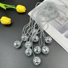 1pc Pieces Of 3CM Disco Ball Decoration Reflective Disco Ball Party Decoration Reflective Function Disco Ball Decoration Bar - Silver - View 5