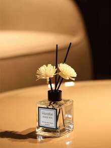 1 pièce/2 pièces Ensemble d'huiles parfumées pour la maison 50 ml, senteurs de osmanthe, jasmin, pêche blanche, thé blanc, gardénia. Longue durée et fraîcheur. Convient pour la salle de bain, le salon, la chambre à coucher (quantité aléatoire de bâtonnets parfumés/fleurs décoratives) - Divers parfums - Voir 3