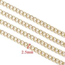 2 Meter/Lot Stainless Steel Bracelet Welding Extension Tail Chain Bulk Necklace Extender Chain DIY Jewelry Accessories Tail Chain Extension Chain - Tail Chain - View 8