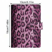 A6 PU Leather Binder Economy 6-Ring Notebook, Stylish Design, Personal Notebook Binder Cover, With Magnetic Buckle Seal, Can Be Used For Cash Budget Storage Shell, Album Shell,Back To School,School Supplies