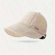 1pc Women'S Fashion Sun Hat, Polyester Breathable Wide Brim, Quick-Dry, Skin-Friendly, Adjustable, Sun Protection, Street Style, No Feathers, Machine Washable - Spring/Summer Collection - Multicolor - View 11