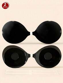 1pc Thickened Invisible Silicone Breast Lift Tape, Bust-Enhancing, For Small Bust - Apricot - View 17