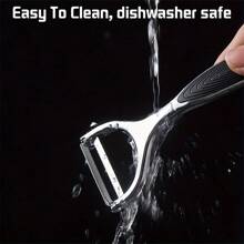 2 Packs Stainless Steel Vegetable & Fruit Peelers With Anti-Slip Handles And Sharp Blades - Metal Straight Edge Peelers For Precision Peeling, For Food Contact, Kitchen Gadgets