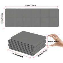 1pc Folding Yoga Mat Thick Yoga Mat Water Proof Yoga Mat Comfortable Yoga Mat 183*61*0.4cm/0.5cm Thickness Recommended For Beginners Soft Cushion Fitness Mat Double-Sided Yoga Mat Exercise Mat For Sports Fitness, Fitness Floor Mat , Gym Set ,Suitable For Gift Giving,Mother's Day Gift, Birthday Gift, Christmas Gift,Gymnastics, Exercise, Pilates, Workout At Home, Sports Socks, Fitness Socks Yoga Socks Pilates Socks