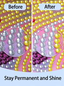 2 pièces/set Scellant pour peinture de diamant fait main 120ml, colle pour peinture de diamant DIY, comprenant un pinceau, convient pour les arts et artisanat de peinture de diamant DIY pour adultes, accessoires adhésifs et outils
