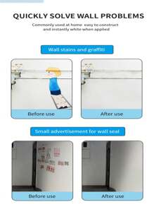 Wall Repair, Interior Wall Paint, Graffiti, Dirty Covering, Small Roller Latex Paint, Water-Based Household Color Change Paint