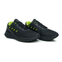 Kit 2 Men's Sports Gym Training Running Super Soft Sneakers - 黑/白 + 黑/檸檬黃 - 查看 4