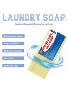 Laundry Soap Can Clean Stains, Mold And Fat From Underwear, Protect Hands During Washing, And Help Bleach Easily Without Hurting Hands. Old Phosphate-Free Soap Has A Pleasant Fragrance Suitable For Underwear, Diapers And Other Household Uses.