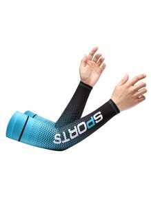 1 paire de manches de refroidissement pour sports de plein air - protection UV, nylon respirant, convient pour le golf, le cyclisme, la course à pied et la conduite