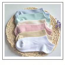 Atmungsaktive, schnell trocknende Damen Sport-Socken in Einfarbig für den Sommer, lässige Outdoor-Knöchel-Socken, feuchtigkeitsableitend