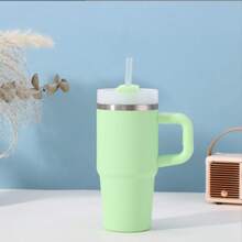 1pc 14oz Solid Color Stainless Steel Ice Cream Cup, Tilting Cup, Cooling Cup, Anti-Drop, Anti-Slip, Leak-Proof, Comfortable Feel, Exquisite Appearance, Gift For Family And Friends, Suitable For Home, Office, And Outdoor Sports, Essential For Students Going Back To School And Outdoor Camping In Summer - Multicolor - View 14