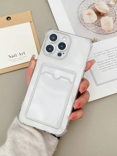 1 件简约高透明 TPU 转角防摔手机壳，适用于 13、Redmi 13C 4G、Galaxy S25 Ultra、Pixel 8，适合作为送给朋友和长辈的礼物，防水防震防刮