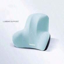 1 Pack Lendenwirbelstützkissen für Bürostuhl, Memory-Schaum Rückenlehne, weicher Polyesterbezug, komfortables Entlastungsdesign, ideal für Zuhause und Büro, von Hand waschbar Sitzkissen Heimdekoration Rückkehr zur Schule Raumdekoration Schulmaterial Stuhlkissen Kissen Gaming-Stuhl