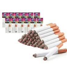 Cigarro falso como regalo de vacaciones, regalo de cumpleaños, regalo, decoración, cigarrillo de utilería, broma, entretenimiento para alivio del estrés