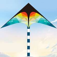 2pcs/1pc Large And Small Size Kites (Without String), Outdoor Entertainment Flying Kite, Suitable For Leisure Outdoor Flying, Easy Take-Off Kites, Also Available As Kite Set With Kite String And Connector, Suitable For All Seasons - Multicolor - View 3