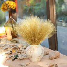 10pcs 55cm Upgraded Pampas Grass DIY Room Decor, Artificial Reed, Simulated Reeds Flowers Home Decor Items - Multicolor - View 5