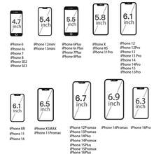 适用于 iPhone 16/15/14/13/12/11 系列透明手机壳，兼容 MagSafe，三层磁性充电盒，iPhone 16 Pro Max 重型防震防摔手机壳，适用于圣诞节、生日、新年礼物、冬季、送给家人、朋友、生日、女朋友、男朋友的礼物 - 黑色 - 查看 6