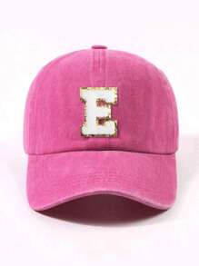 1 st. Kinderen' 26 Letters Baseball Cap Truck Driver Hat, Modieuze Casual Cap Voor Meisjes Terug Naar School Dagelijkse Kleding