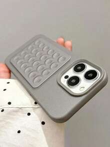 5 Pcs Phone Silicone Suction Cup Holder Multifunctional Suction Cup Wall Stand Square Anti-Slip Single-Sided Case Mount Back Sticker Fixed Mobile Phone Sticker - Multicolor - View 4