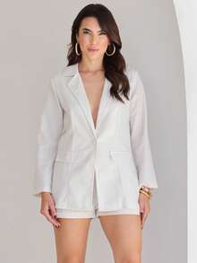 Women Two-piece Outfits - Beis - Ver 1