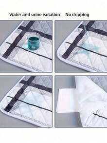 可重复使用的防漏月经垫，防水可洗床垫，床垫保护垫，适合女性在月经期间、失禁、遗尿、成人和老年人使用
