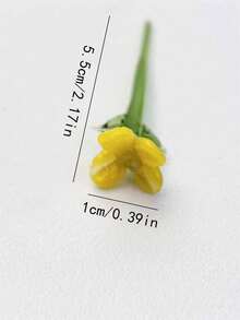 迷你玻璃花盆、家居装饰、人造百合、郁金香植物、花瓶、情人节、父亲节、母亲节、教师节、复活节、儿童节、妇女节、毕业典礼礼物 - 彩色 - 查看 21