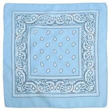 1pc Unisex Boho Style Retro Paisley Pattern Bandana, Fashionable Lightweight Multi-Purpose Headscarf For Casual, Dance, Sports, Cycling, All Seasons Use