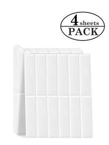 1/4/10/20片装自粘陶瓷砖，防水砖纹3D墙板 - DIY可移除自粘防溅陶瓷砖，适用于厨房、浴室和派对装饰