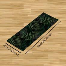 1pc Green Plant Abstract Pattern Non-Slip Diatomite Clay Kitchen Carpet, Rug, Mat, 3D Printed Rectangle, Suitable For Living Room, Bedroom, Corridor, Bathroom, Laundry Room - Polyester Carpet, For Indoor And Outdoor Home Decor - FUCFD183 - View 14