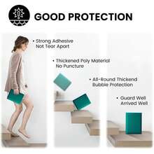 Bubble Mailers 6x10 Inch 100 Pack Forest Green Padded Envelopes Usable Size 6x9" Self Seal Bubble Envelopes Opaque Padded Mailers For Mailing Jewelry Makeup Small Business #0 - 墨綠色 - 查看 6