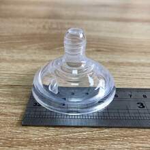 Chupete para biberon para bebes - transparente - Ver 4