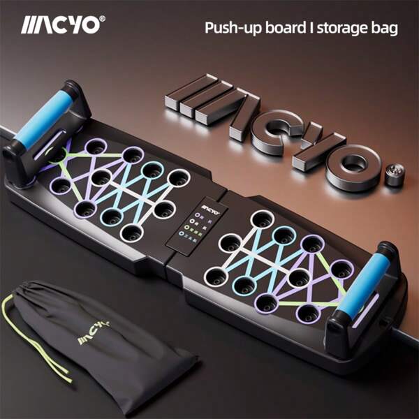 New Multi-Function Push-Up Board, Portable Home Gym Foldable Push-Up, Floor Push-Up Handle. Professional Strength Training Equipment For Men's And Women's Sports