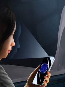 ZYONS Set de 5 protectores de pantalla de privacidad, protector de pantalla para iPhone, protector de iPhone, protector de pantalla iPhone, película protectora de vidrio templado para teléfono móvil, protección de pantalla completa, antiarañazos y resistente a caídas, de fácil instalación, compatible con iPhone 16E/16 Pro Max/16 Pro/16 Plus/16/15 Pro Max/14 Pro Max/13 Mini/12/11/XS MAX/XR/8+/7 Plus. Regalo ideal para cumpleaños, familia y amigos.