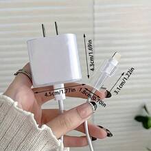 5pcs Clear Shell Protector Case For IPhone14 Pro Max Charger, Data Cable Protector, 18/20W Fast Charger Cord Organizer, Gift For Boyfriend/Girlfriend, Compatible With IPhone 13/12/11