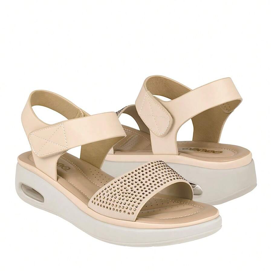 STYLO 2517003 SIMIPIEL BEIGE LADIES SANDALS - Beige - View 1
