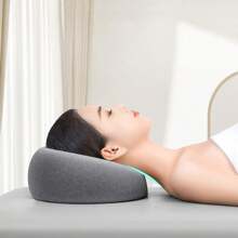 Oreiller de beauté pour le soin du visage, oreiller de massage de lit perforé et respirant, coussin de lit de beauté hypoallergénique, coussin de massage de lit de SPA avec trou pour le visage, mousse à mémoire de forme pour lit de massage