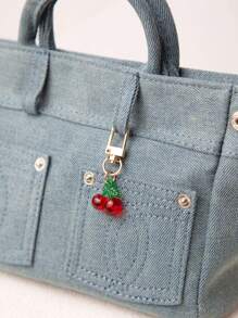 1/5/10 Peças Delicado e Fofo Chaveiro Pendente de Flor, Morango, Cereja, Maçã, Coração, Charme e Acessório da Moda para Bolsa, Presente Ideal para Festa, Natal, Aniversário, Ação de Graças para Mulheres, Decoração DIY de Carteira e Bolsa no Estilo Y2K, Ótimo para Família, Amigos, Professores, Colegas de Classe e Parceiros