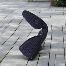 Retro Square-Toe Mary Jane Flats - Ballet-Inspired One-Strap Shoes With Flying Woven Design For Women - Màu xanh hải quân - Xem 4