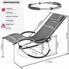 Hammock Chairs - 灰色1 - 查看 2