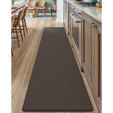 Kitchen Area Rug Floor Mat Cushioned Anti Fatigue Floor Mat Kitchen Rugs, Standing Runner Rug Waterproof, Comfort Memory Foam Padded For Front Sink Laundry,Home Decor - 棕色 - 查看 1