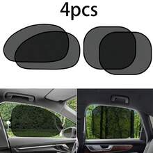 4 件装通用汽车前后窗帘折叠侧玻璃遮阳板汽车车窗遮阳罩防晒保护 - 彩色 - 查看 14